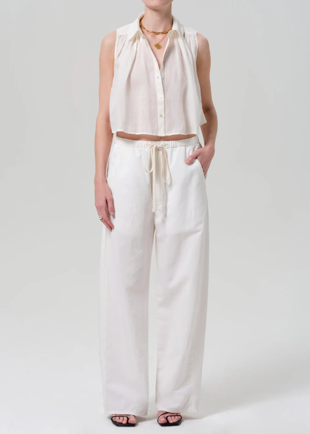 Aurora Pull On in Cream sold by Citizens Of Humanity