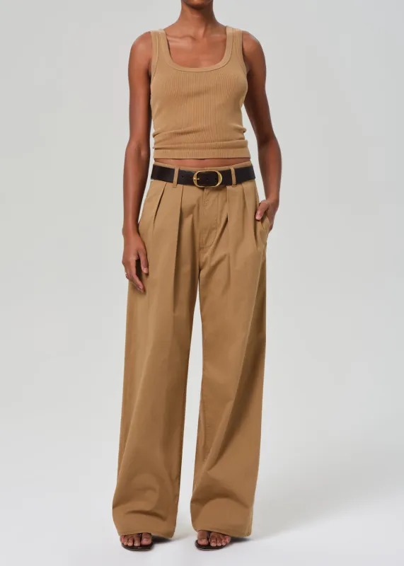 Petra Pleated Trouser in Nano sold by Citizens Of Humanity