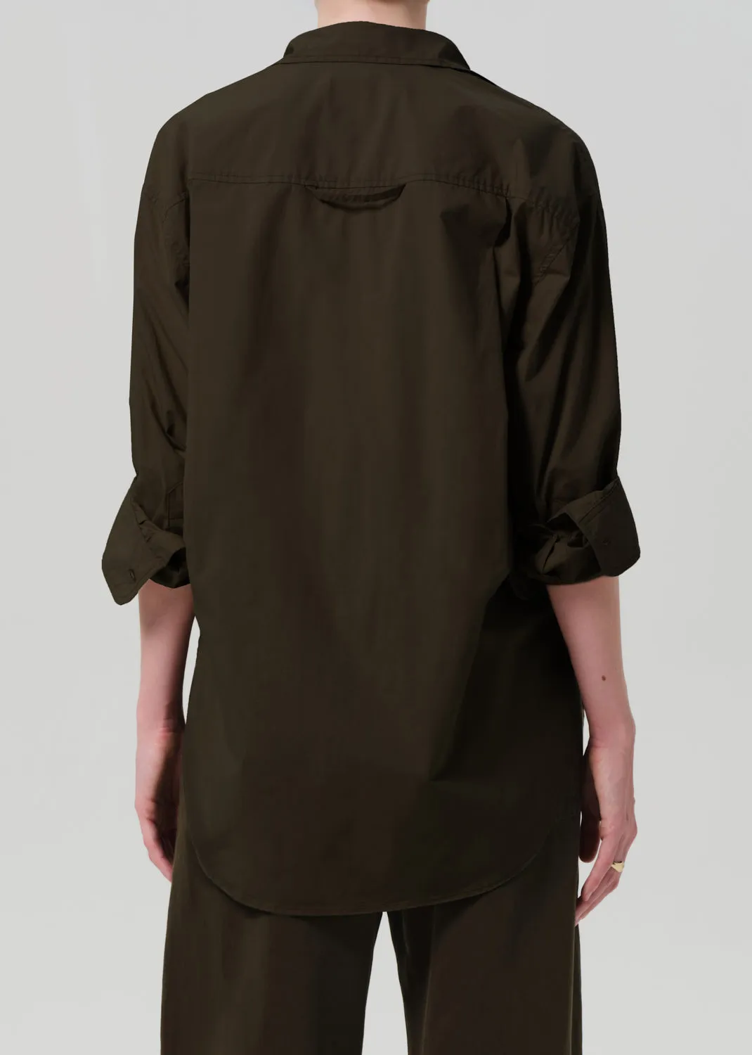 Kayla Shirt in Dark Olive sold by Citizens Of Humanity product image thumbnail 2