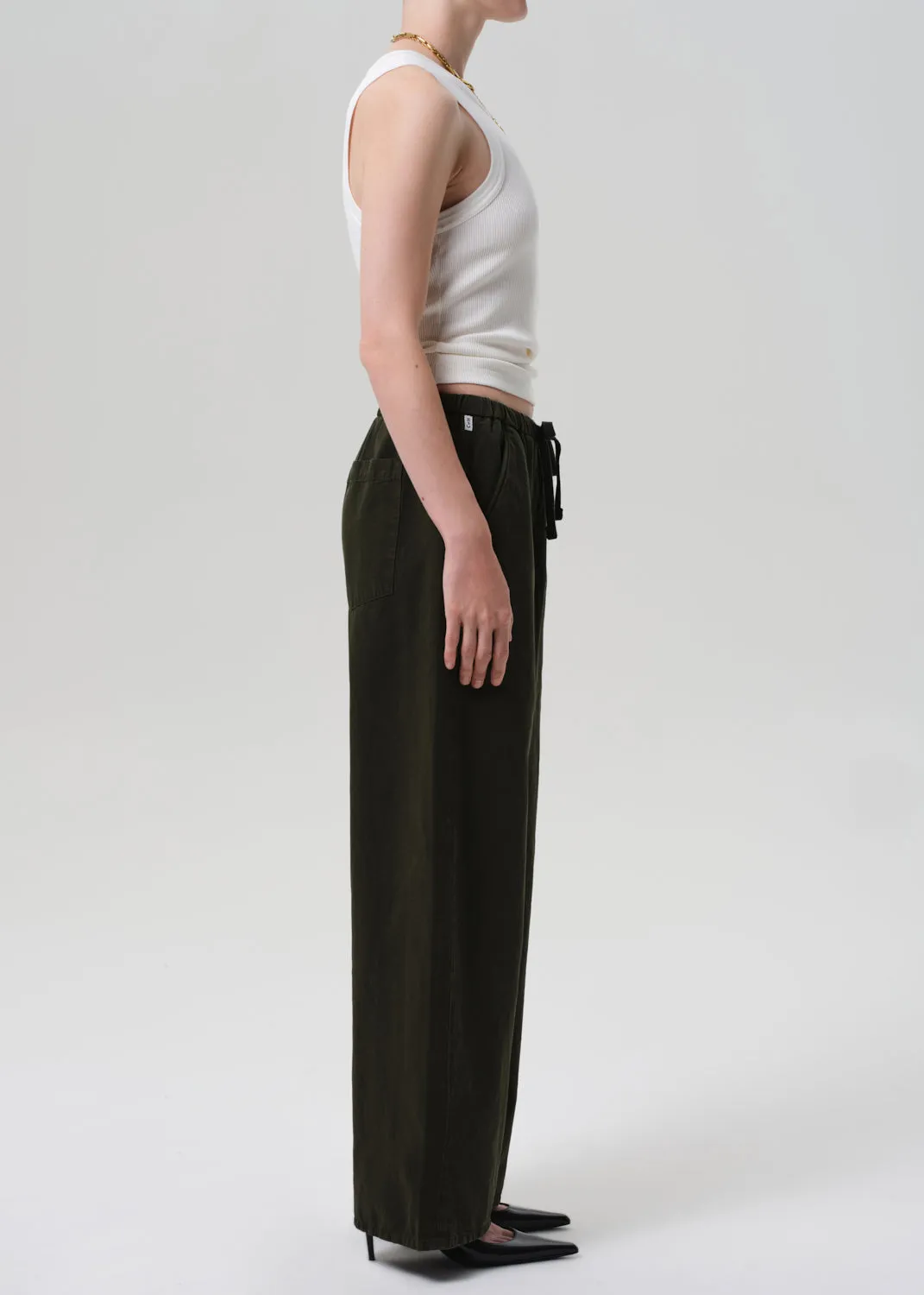 Aurora Pull On in Moss sold by Citizens Of Humanity product image thumbnail 3