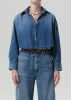 Ana Cropped Shirt in Somerset sold by Citizens Of Humanity