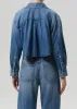 Ana Cropped Shirt in Somerset sold by Citizens Of Humanity