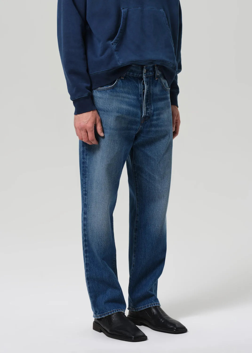 Beau Straight in Mid Blue sold by Citizens Of Humanity product image thumbnail 5