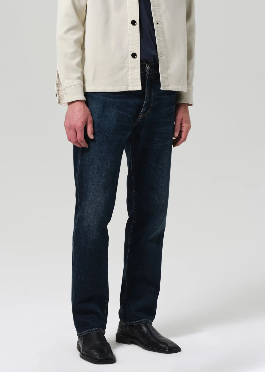 Elijah Straight Cashmere Denim in Prospect sold by Citizens Of Humanity product image thumbnail 5