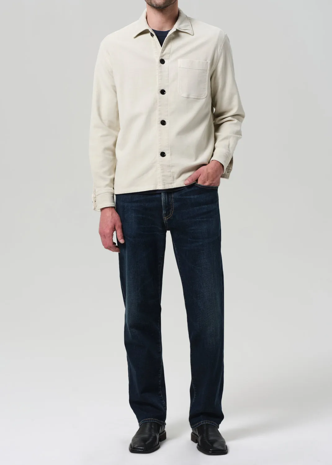 Elijah Straight Cashmere Denim in Prospect sold by Citizens Of Humanity product image thumbnail 2