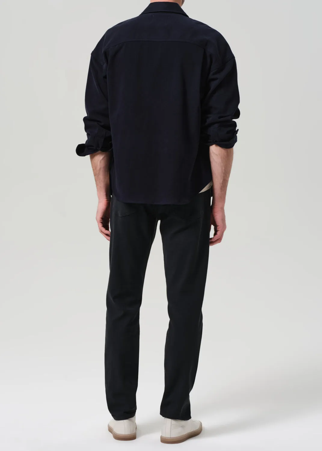 Adler Slim French Terry in Charred Cedar sold by Citizens Of Humanity product image thumbnail 3