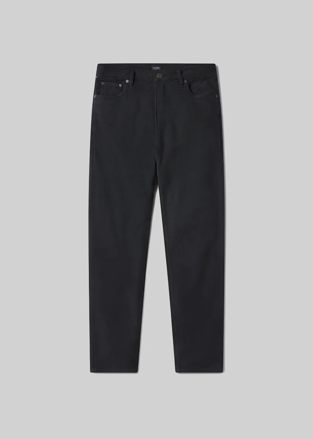 Adler Slim French Terry in Charred Cedar sold by Citizens Of Humanity