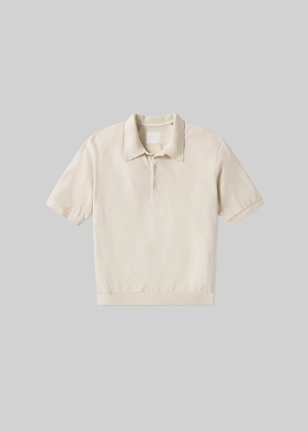 Banded Polo in Ecru sold by Citizens Of Humanity