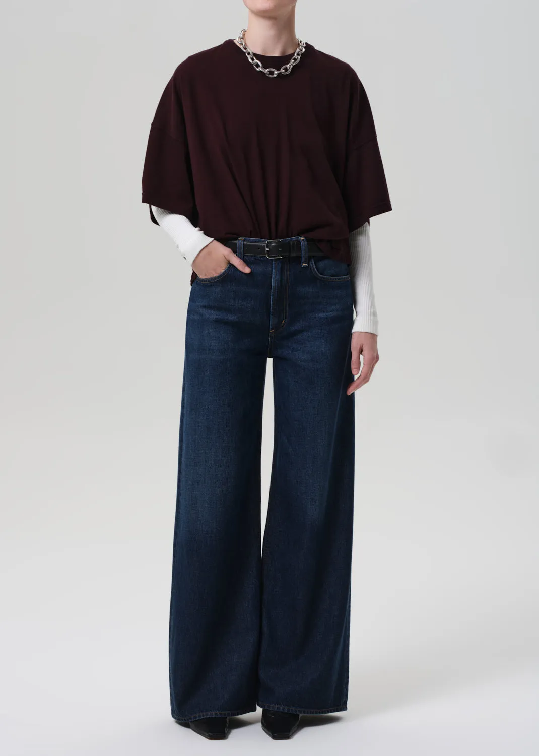 Cape Tee in Mahogany sold by Citizens Of Humanity product image thumbnail 5