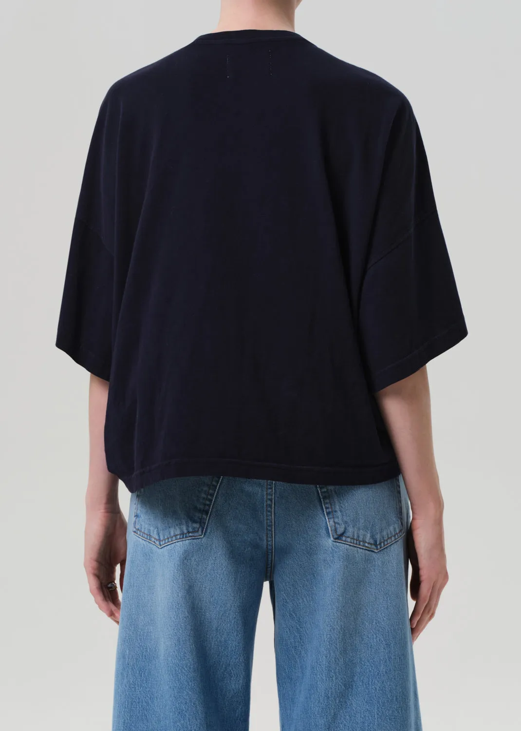 Cape Tee in Navy sold by Citizens Of Humanity product image thumbnail 2