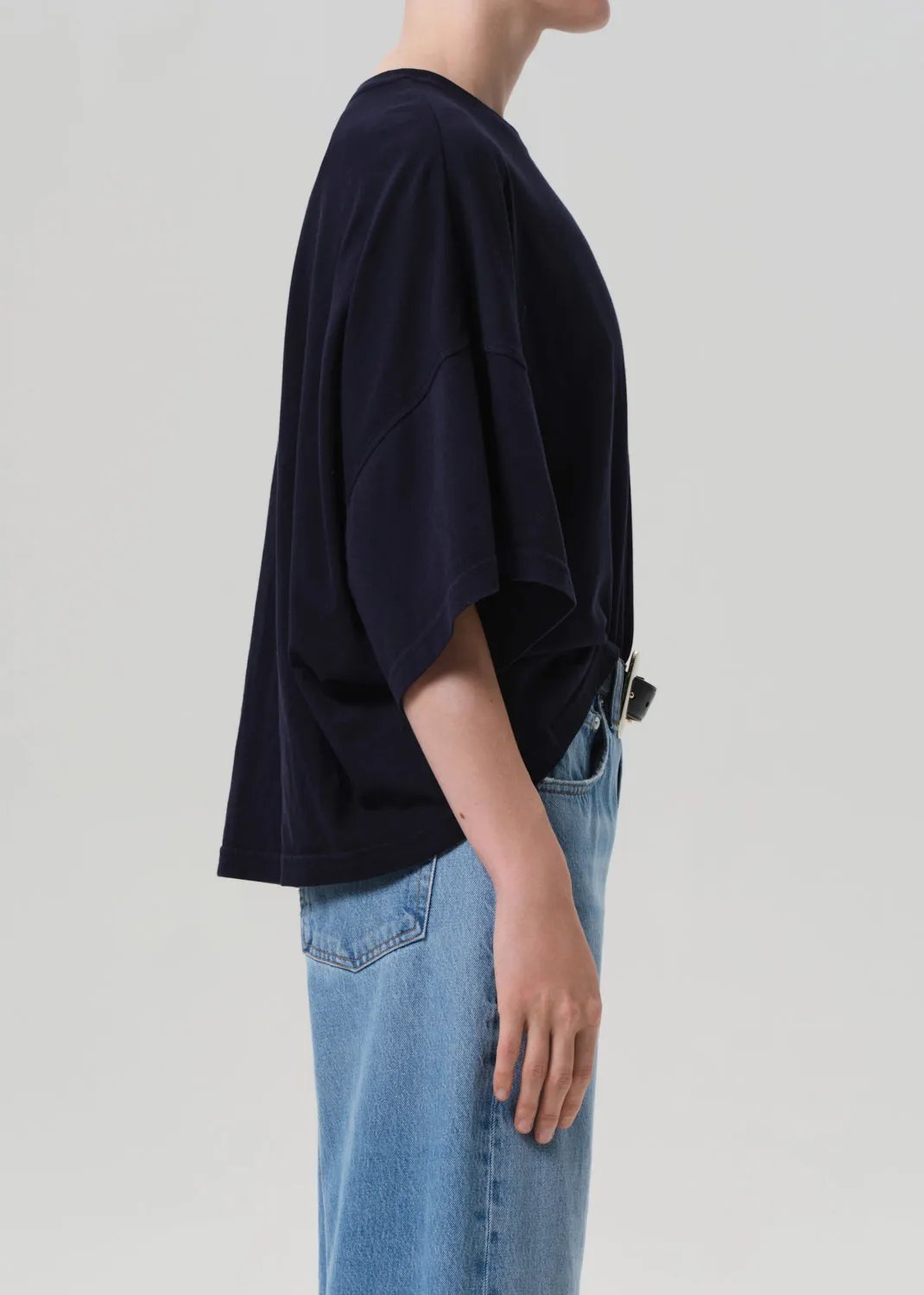 Cape Tee in Navy sold by Citizens Of Humanity product image thumbnail 3