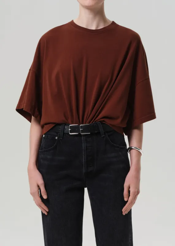 Cape Tee in Chai sold by Citizens Of Humanity