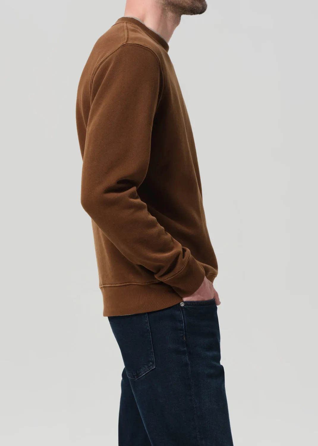 Vintage Crewneck Sweatshirt in Copper sold by Citizens Of Humanity product image thumbnail 4