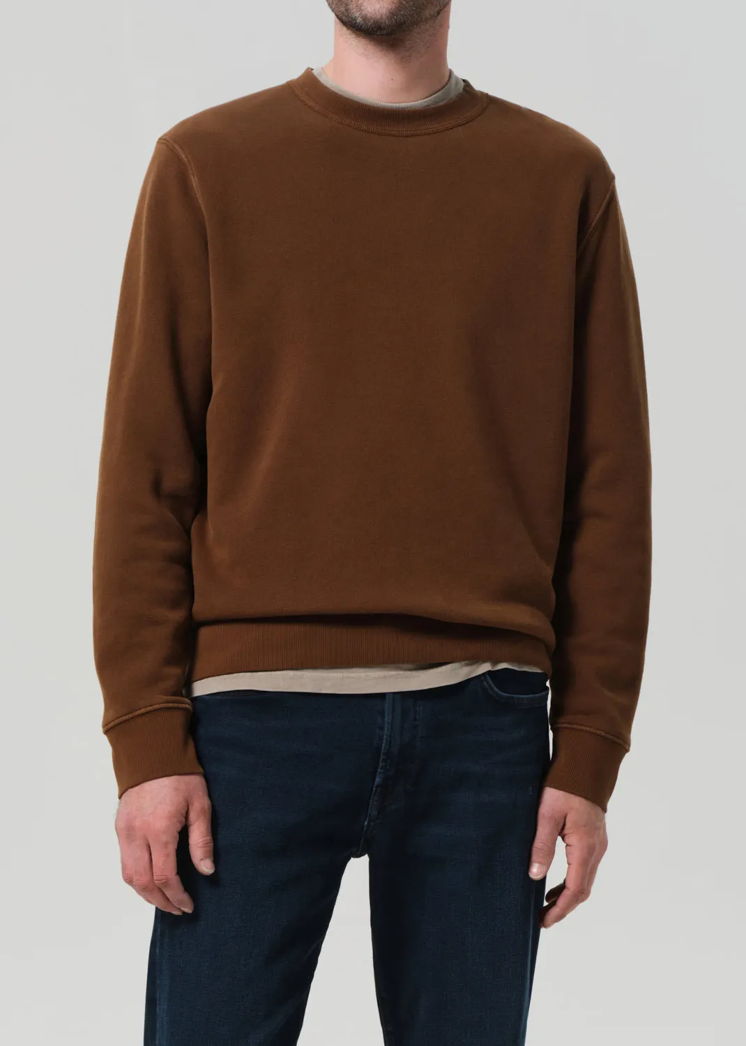 Vintage Crewneck Sweatshirt in Copper sold by Citizens Of Humanity product image thumbnail 2