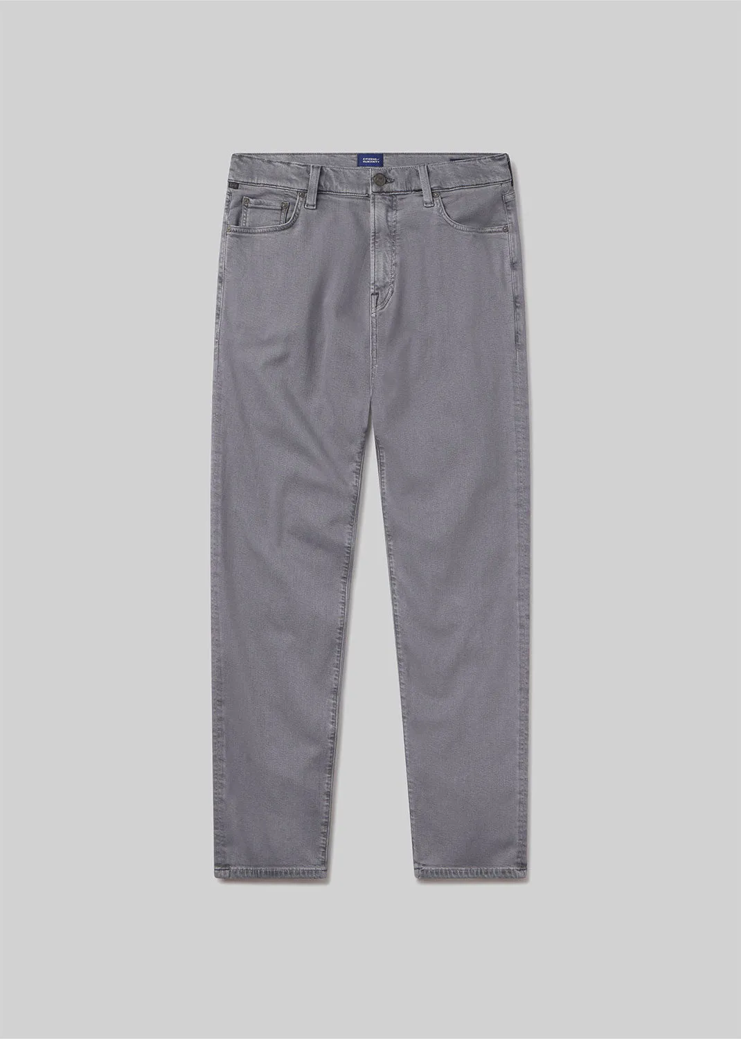 Adler Slim Soft Weft in Steel Grey sold by Citizens Of Humanity