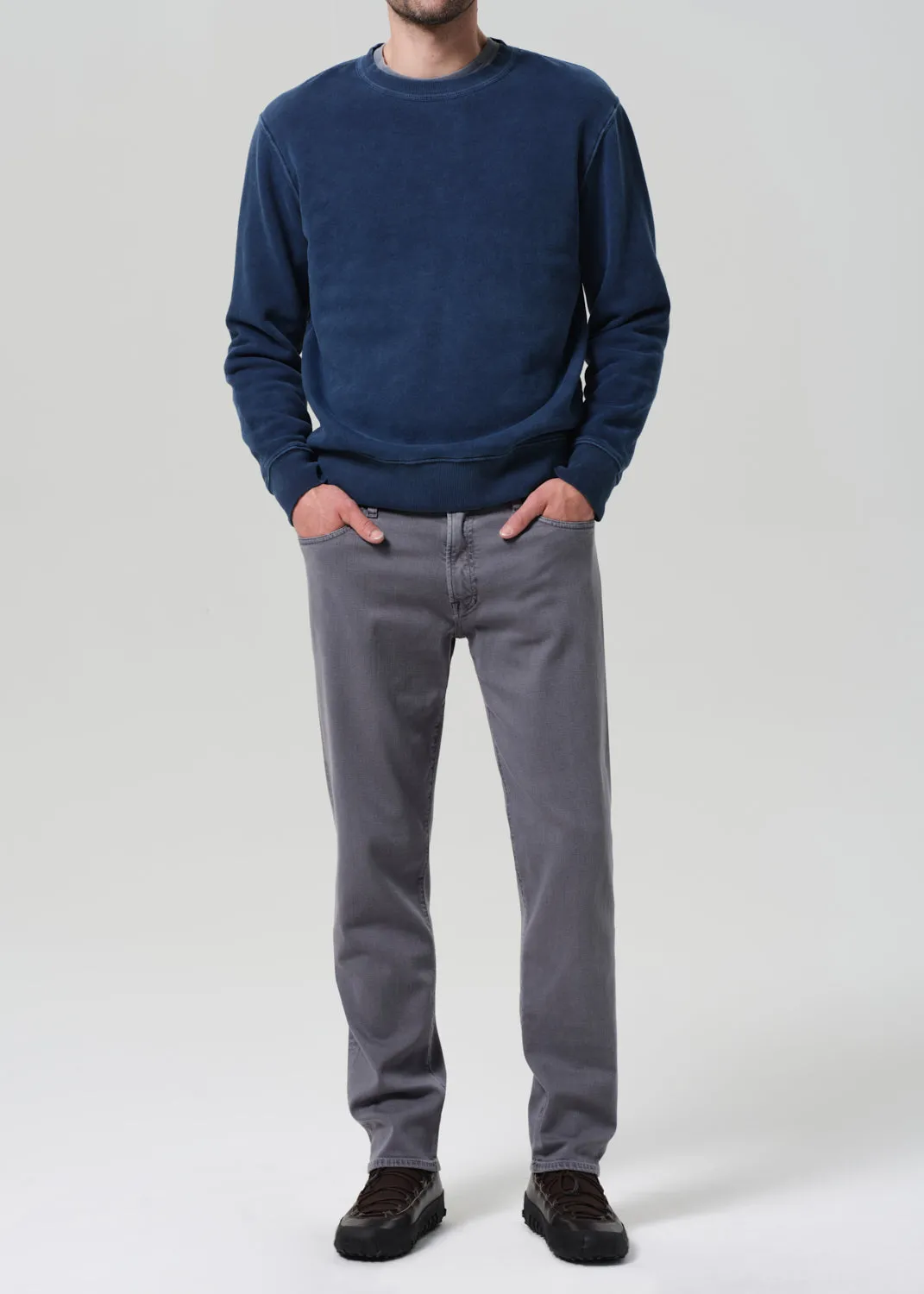 Adler Slim Soft Weft in Steel Grey sold by Citizens Of Humanity product image thumbnail 2