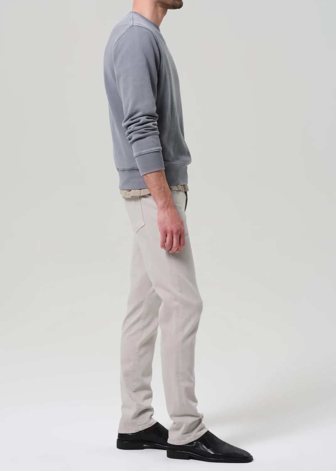 Gage Slim Straight Soft Weft in Pale Grey sold by Citizens Of Humanity product image thumbnail 4