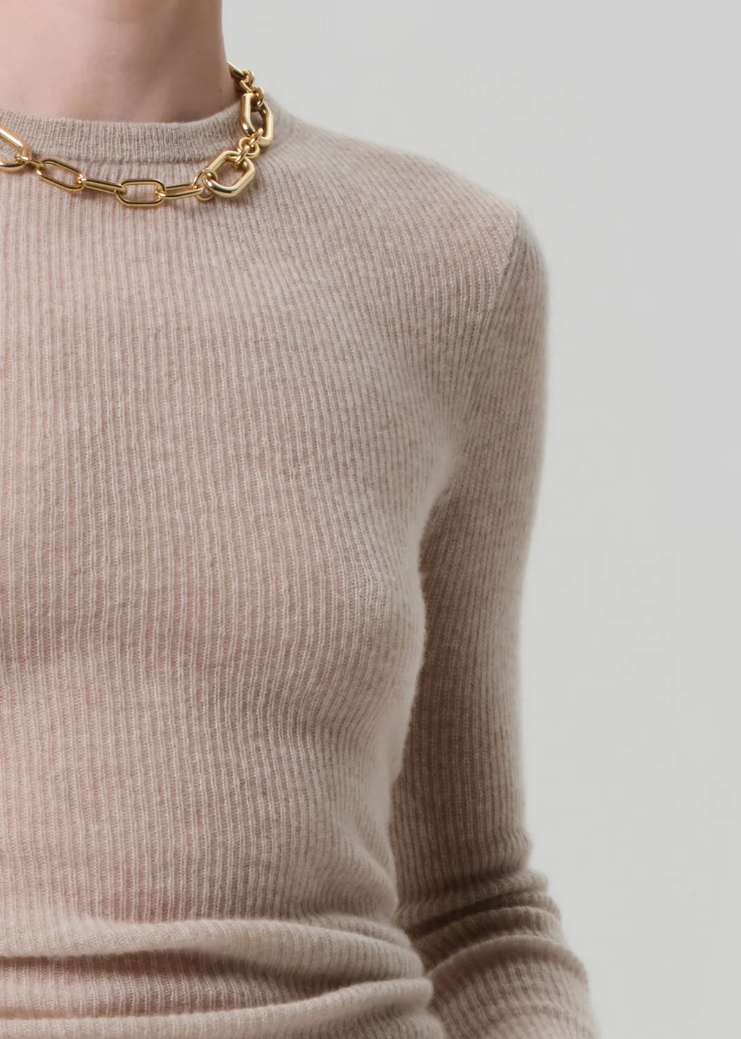 Alessia Crewneck Sweater in Oatmeal sold by Citizens Of Humanity product image thumbnail 4