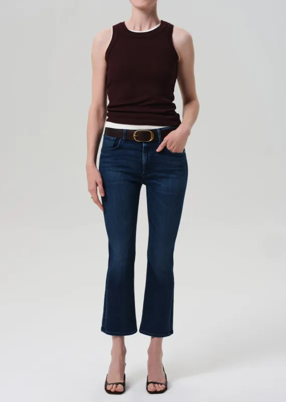 Isola Mid Rise Cropped Boot in Regency sold by Citizens Of Humanity