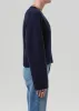 Gazette Puzzle V-Neck in Navy sold by Citizens Of Humanity
