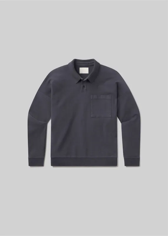 Rugby Polo in Charred Cedar sold by Citizens Of Humanity
