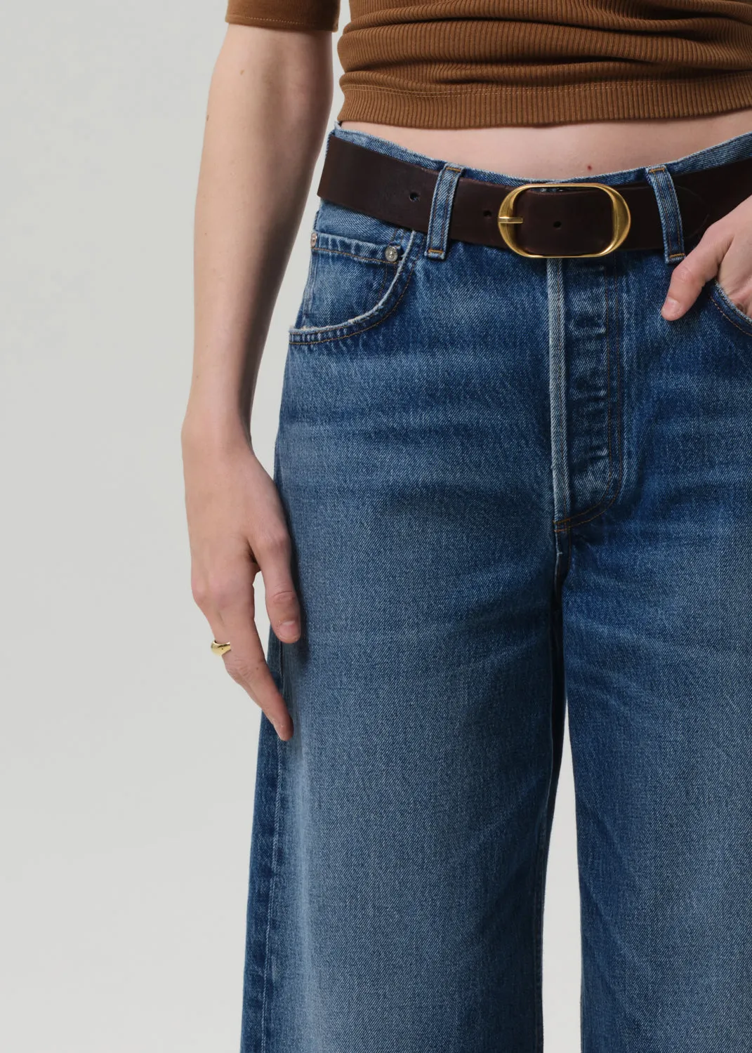 Ayla Raw Hem Crop in Chaya sold by Citizens Of Humanity product image thumbnail 5