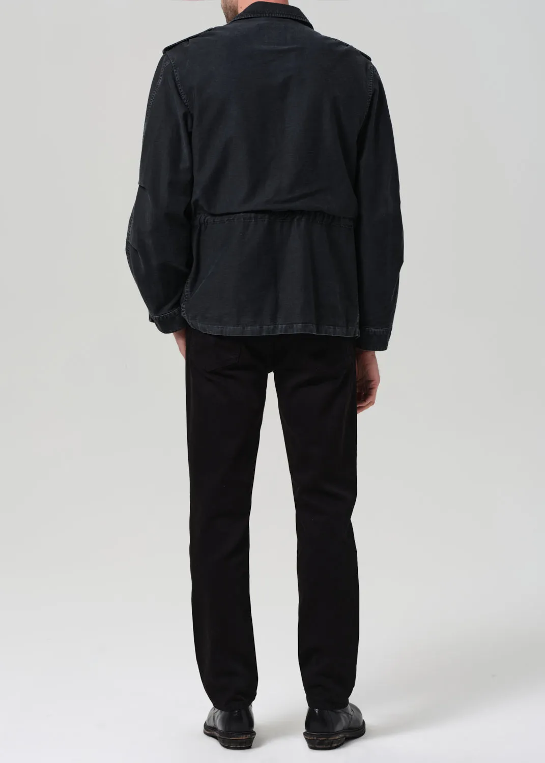 Elijah Straight Cashmere Touch Twill in Black sold by Citizens Of Humanity product image thumbnail 3