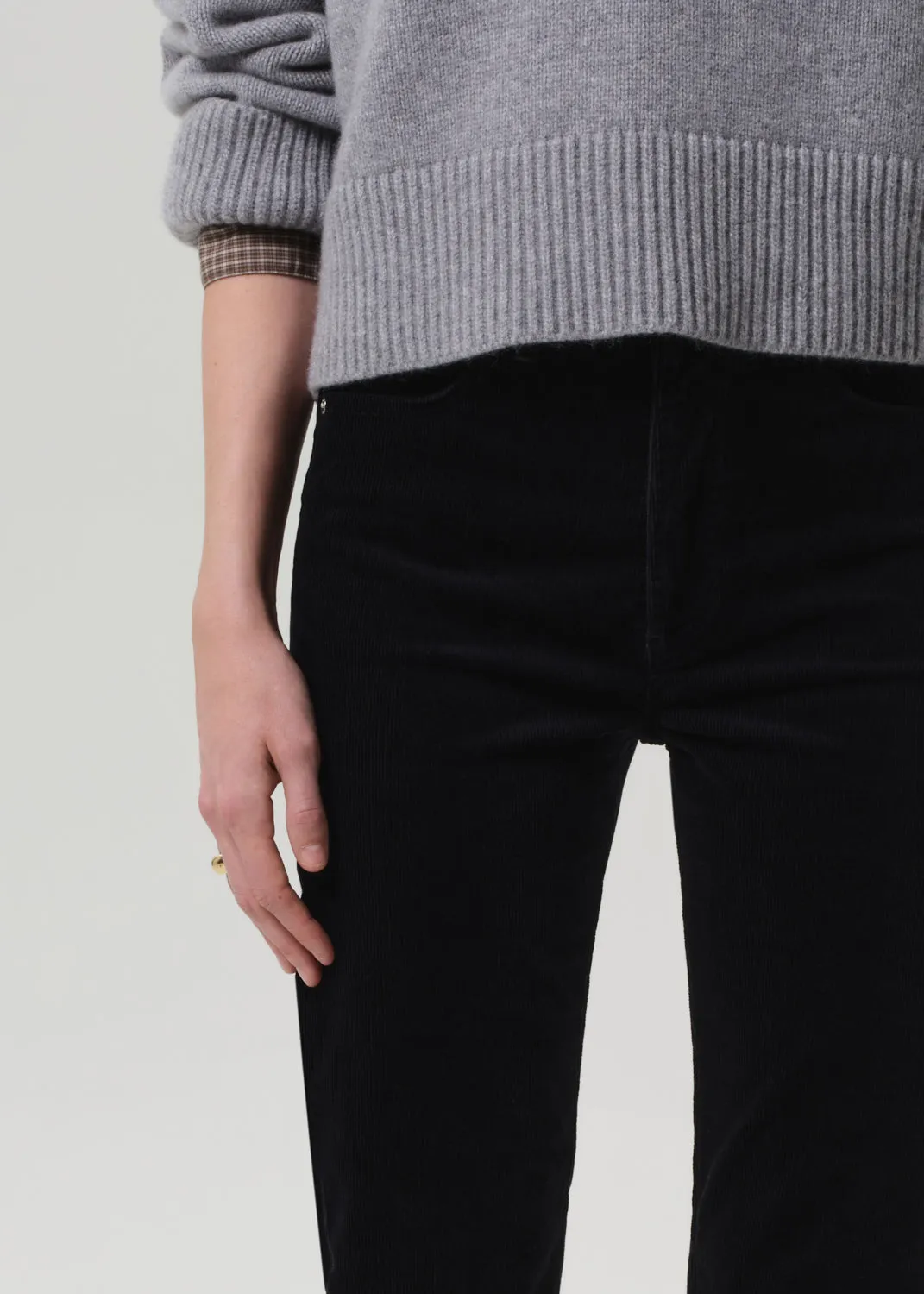 Blaine Vintage Straight Corduroy in Black sold by Citizens Of Humanity product image thumbnail 5