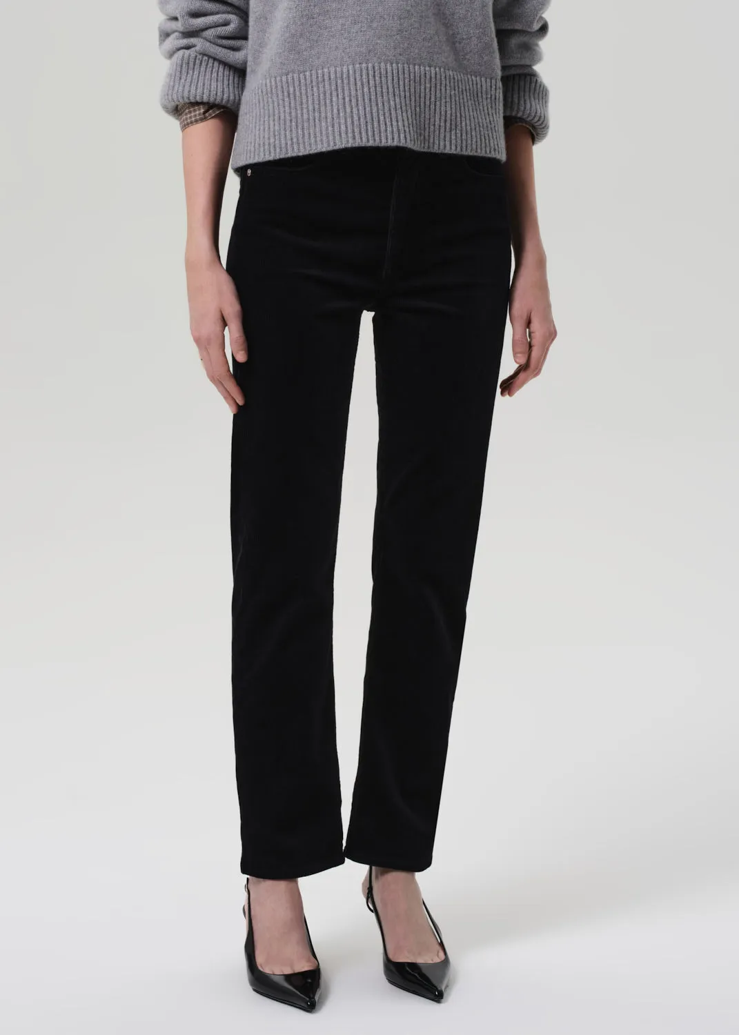 Blaine Vintage Straight Corduroy in Black sold by Citizens Of Humanity product image thumbnail 4