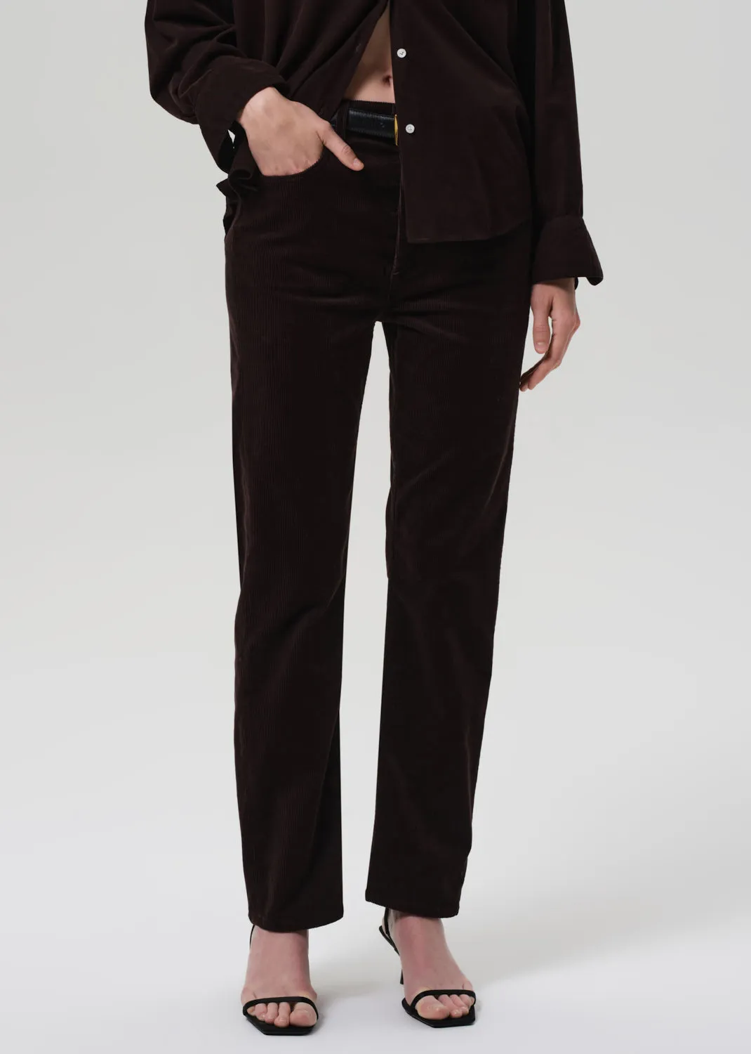 Blaine Vintage Straight Corduroy in Barrister sold by Citizens Of Humanity product image thumbnail 4