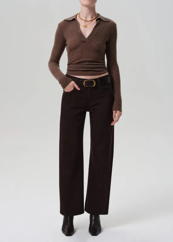 Lindz Easy Straight in Carob sold by Citizens Of Humanity