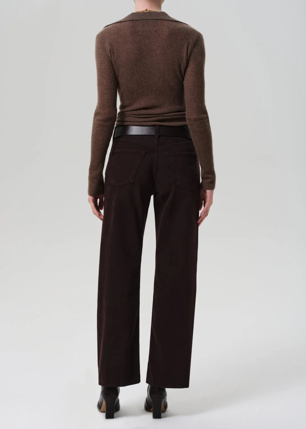 Lindz Easy Straight in Carob sold by Citizens Of Humanity product image thumbnail 3