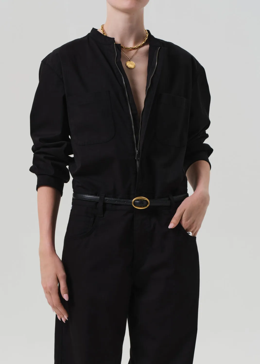 Straight Jumpsuit in Black sold by Citizens Of Humanity product image thumbnail 4