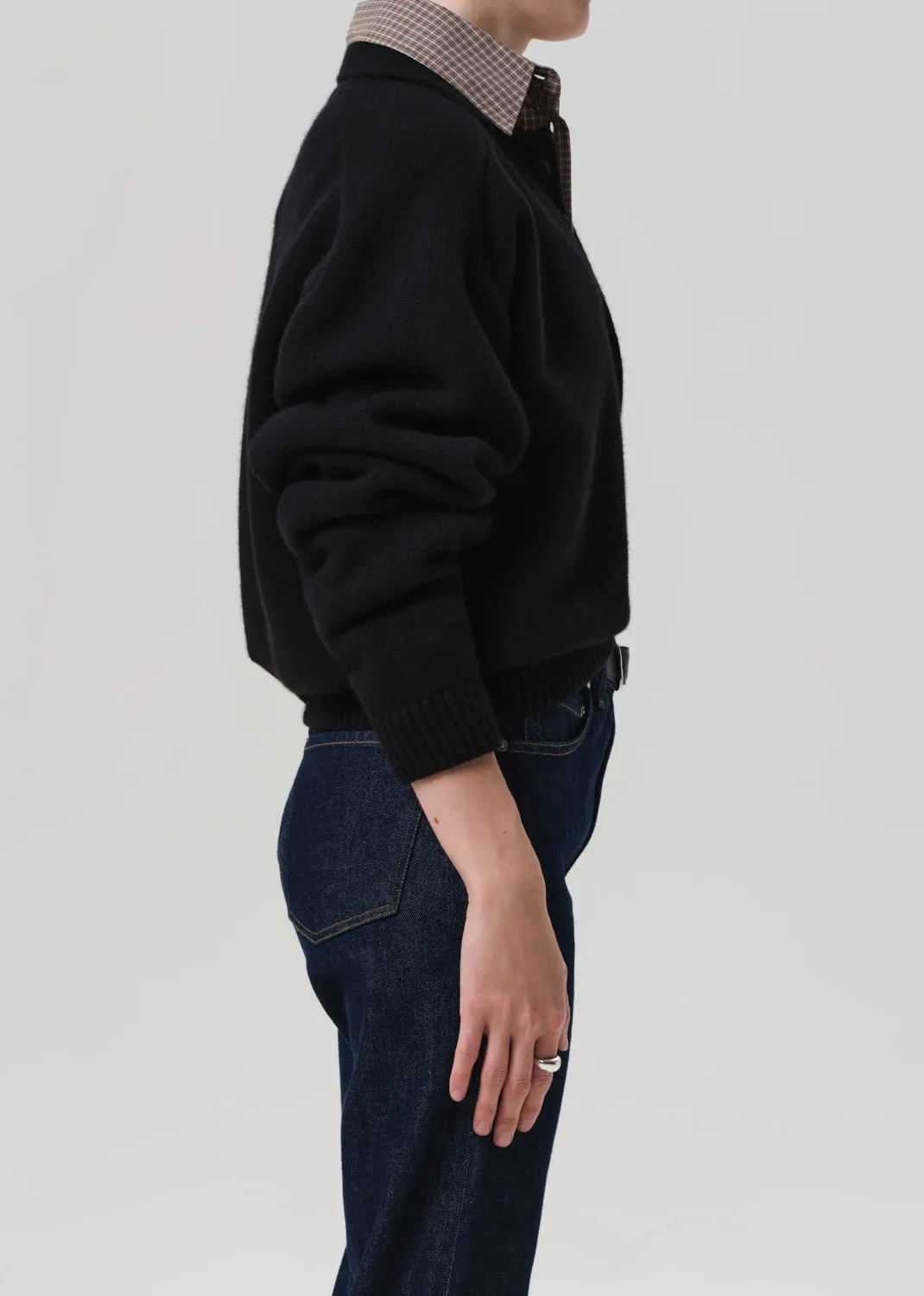 Agatha Rugby Sweater in Black sold by Citizens Of Humanity product image thumbnail 4