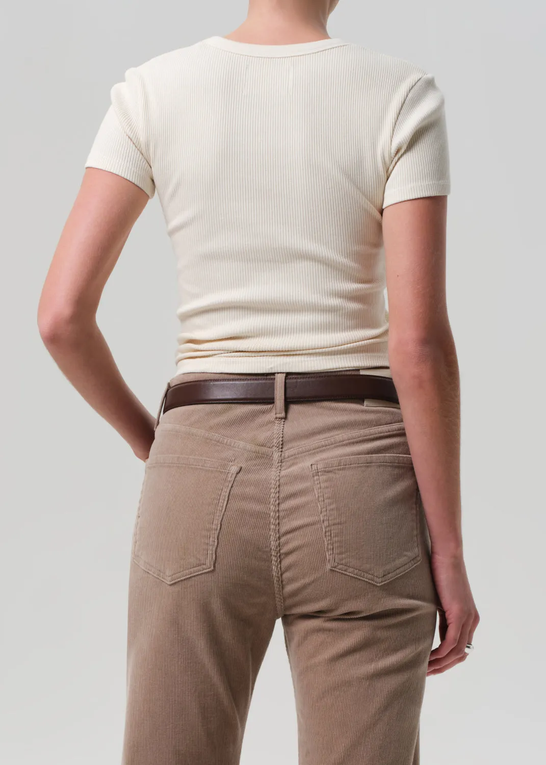 Maude U Neck Tee in Pashmina sold by Citizens Of Humanity product image thumbnail 2