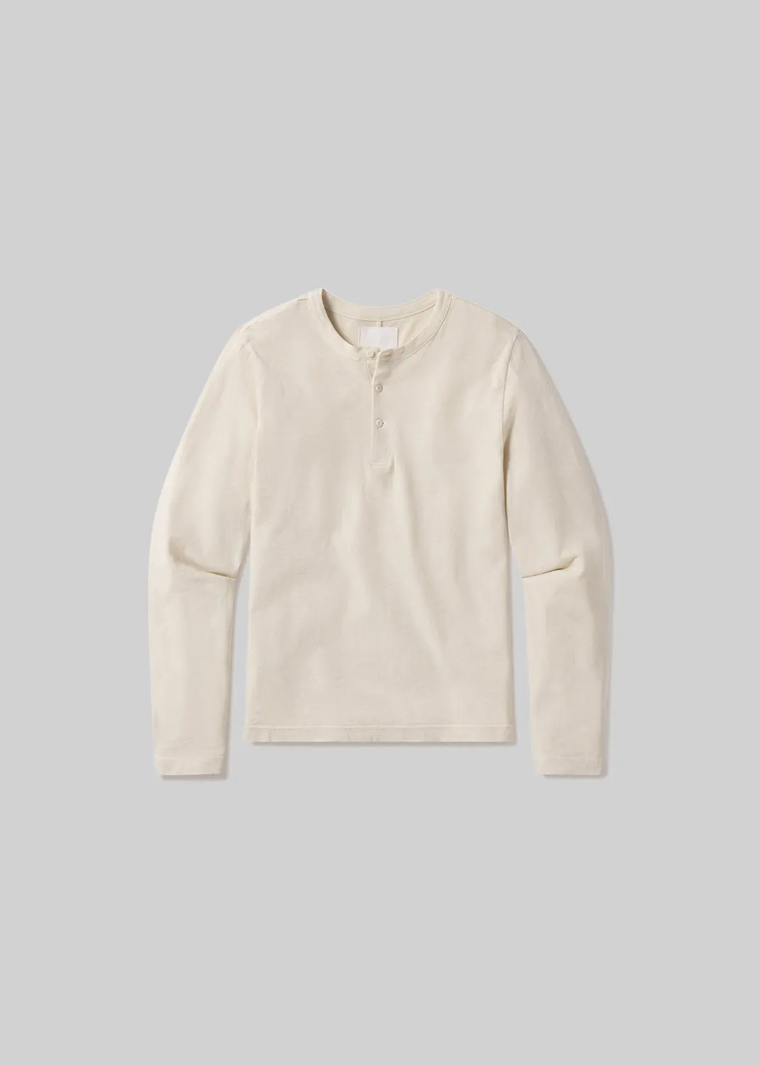 Three Button Henley in Ecru sold by Citizens Of Humanity