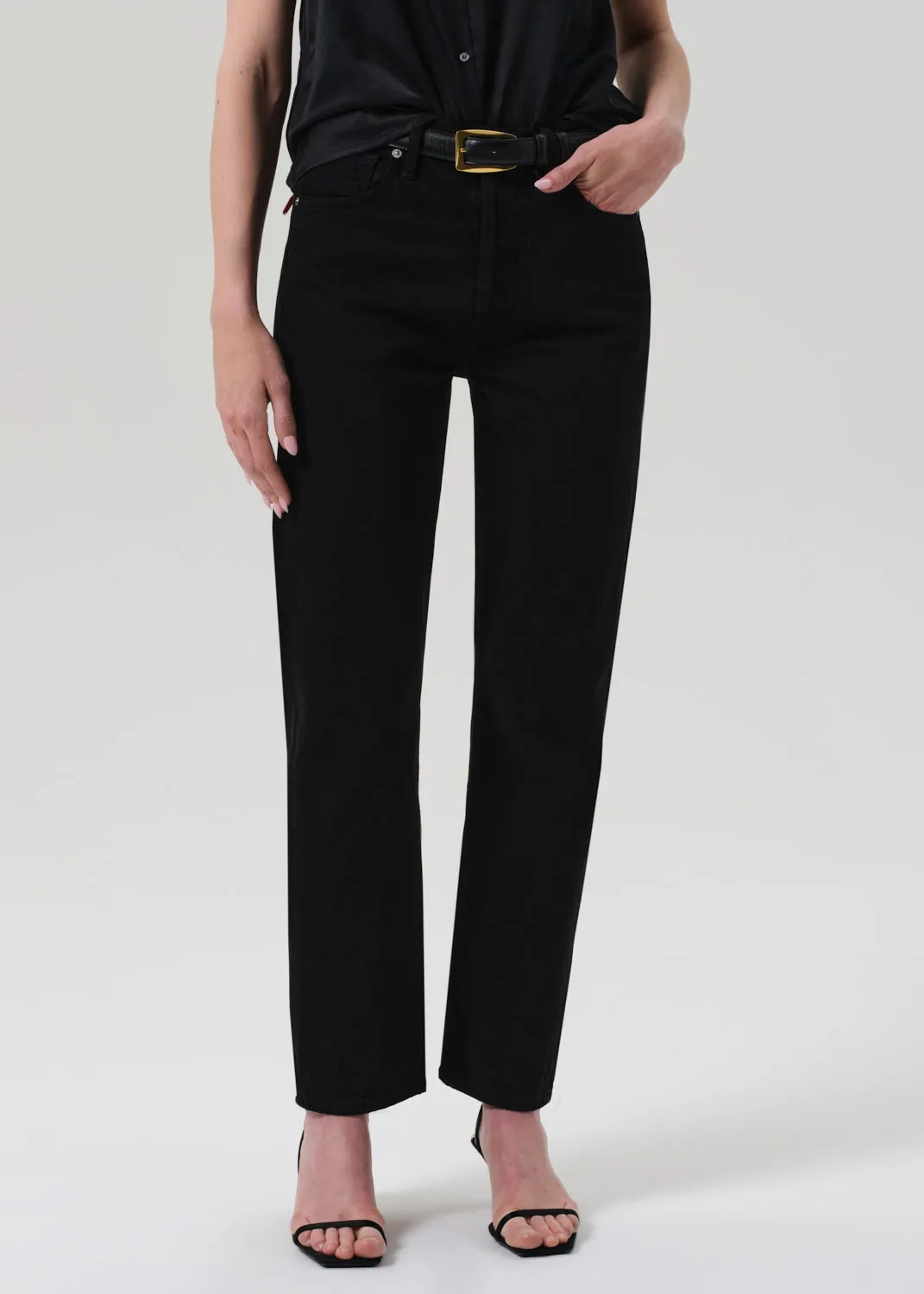 Blaine Vintage Straight in Solid Black sold by Citizens Of Humanity product image thumbnail 4