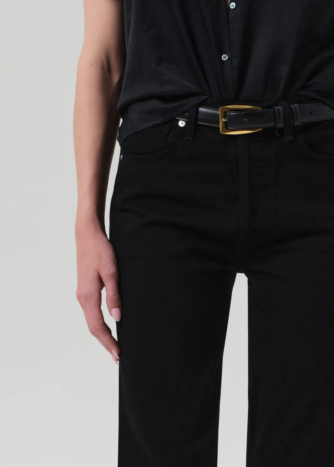 Blaine Vintage Straight in Solid Black sold by Citizens Of Humanity product image thumbnail 5