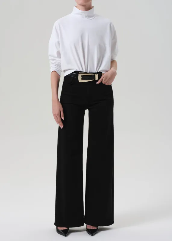 Lyra Long Wide Leg in Plush Black sold by Citizens Of Humanity