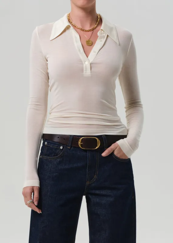 Shaea Polo in Pashmina sold by Citizens Of Humanity