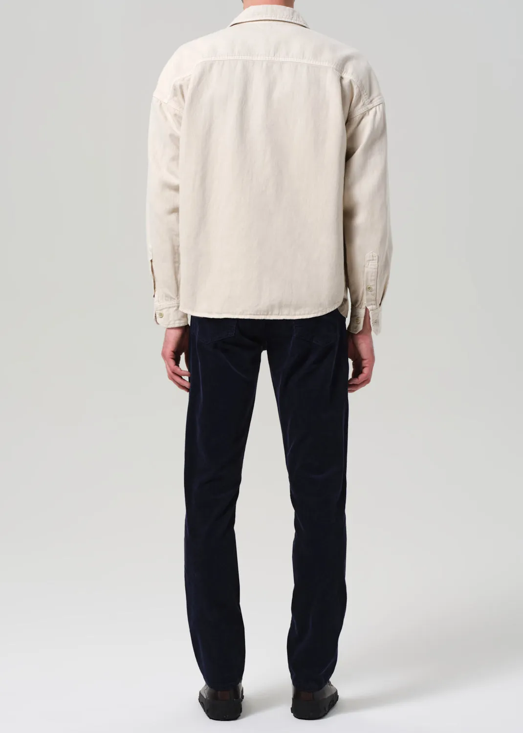 Gage Slim Straight Stretch Corduroy in Navy sold by Citizens Of Humanity product image thumbnail 3