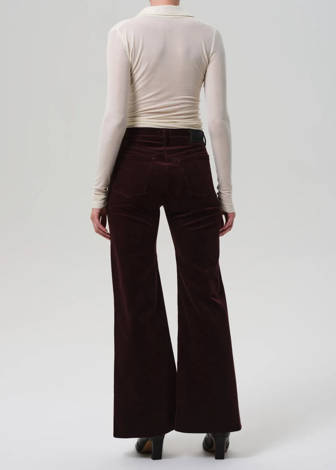 Kimberly Flare With Horsebit Corduroy in Mahogany sold by Citizens Of Humanity product image thumbnail 2