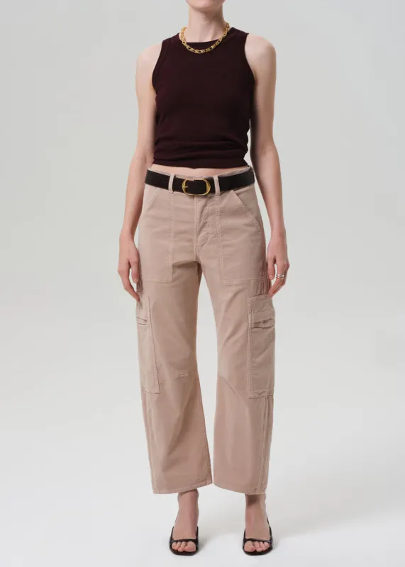 Marcelle Cargo Corduroy in Pale Stone made by Citizens Of Humanity