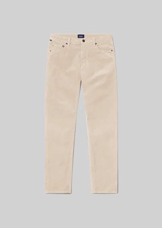 Gage Slim Straight Stretch Corduroy in Wheat sold by Citizens Of Humanity