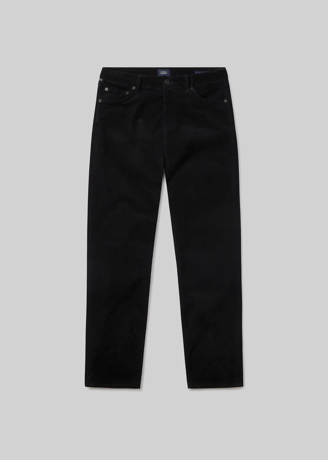 Elijah Straight Stretch Corduroy in Black sold by Citizens Of Humanity