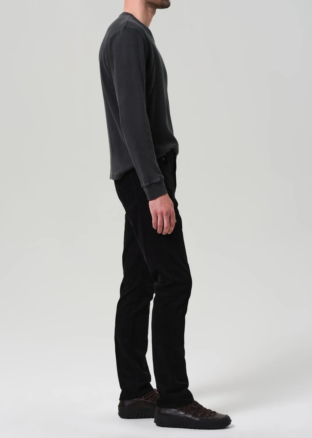 Elijah Straight Stretch Corduroy in Black sold by Citizens Of Humanity product image thumbnail 4