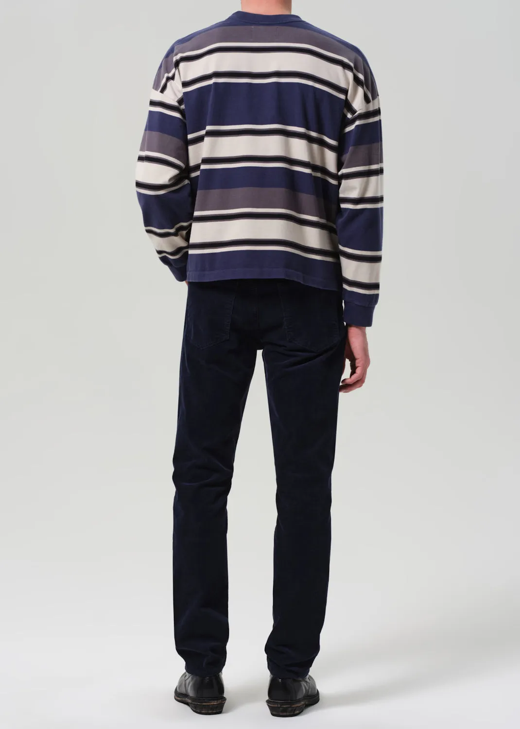 Elijah Straight Stretch Corduroy in Navy sold by Citizens Of Humanity product image thumbnail 3