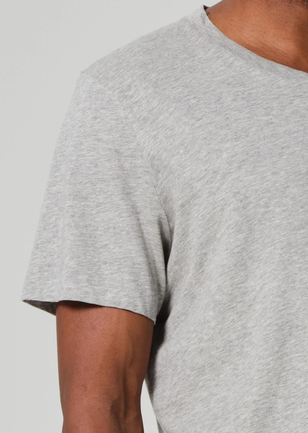 Everyday Short Sleeve Tee in Heather Grey sold by Citizens Of Humanity product image thumbnail 5