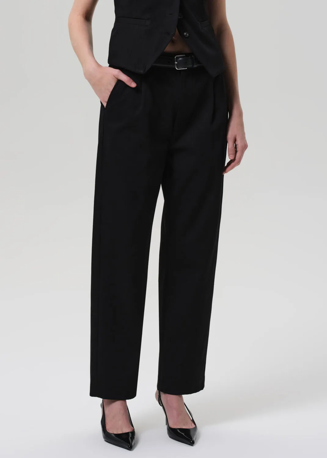 Mallory Straight Trouser in Black sold by Citizens Of Humanity product image thumbnail 4