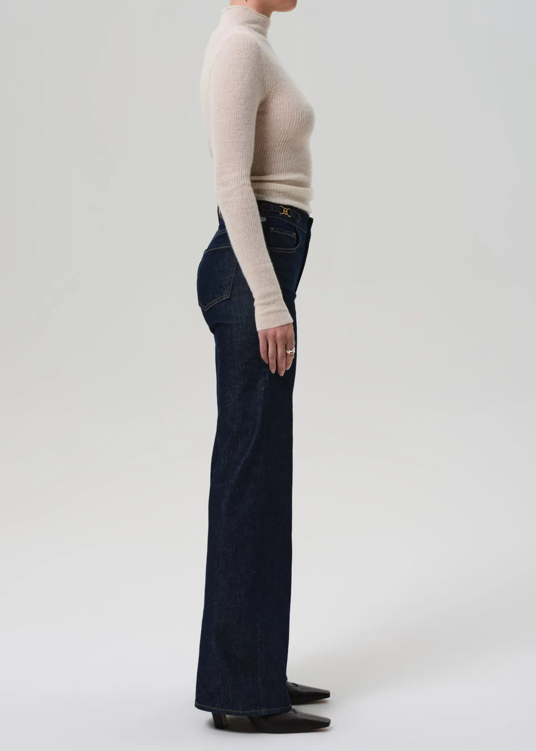 Petite Kimberly Flare With Horsebit in Helia sold by Citizens Of Humanity product image thumbnail 3